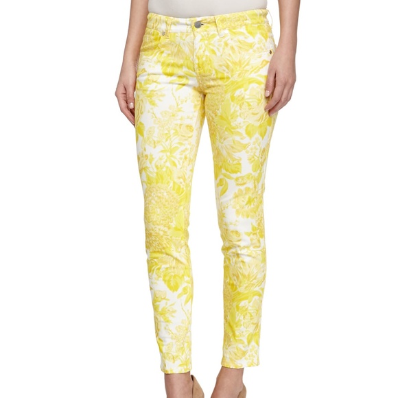 Stella McCartney Denim - Stella McCartney floral printed denim jeans sz. 27